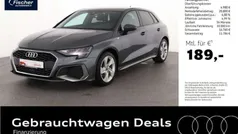 Grau Gebraucht 2024 Audi A3 Sportback S-Line Limousine | 25.380 € (Fairer Preis)