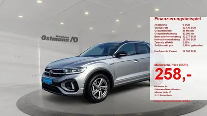 Gebraucht VW T-Roc R-line 150 PS (110 kW) 2025 Silber SUV