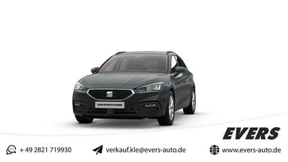Nouvelle Seat Leon 150 ch (110 kW) 2025 Bleue Berline