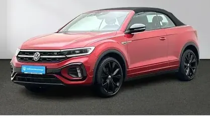 Gebraucht VW T-Roc Cabriolet R-line 150 PS (110 kW) 2022 Kings red Cabrio