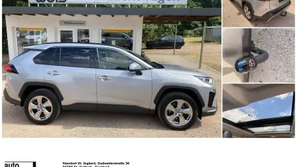 Gebraucht Toyota RAV4 Hybrid Lounge 178 PS (130 kW) 2019 Lichtsilber metallic SUV