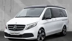 Bergkristallweiss (weiß metallic) Gebraucht 2021 Mercedes V250 Marco Polo Van / Kleinbus | 48.800 € (Guter Preis)