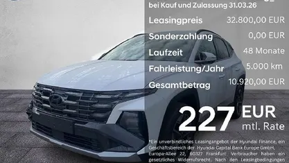 Weiß Neu 2025 Hyundai Tucson Trend SUV | 33.990 € (Fairer Preis)