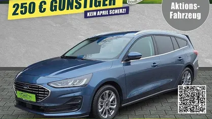 Gebraucht Ford Focus Titanium 155 PS (114 kW) 2024 Chrome blue metallic Kombi