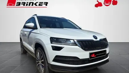 Gebraucht Skoda Karoq Style 150 PS (110 kW) 2022 Moonweiss metallic SUV