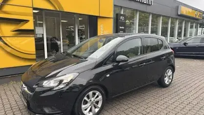 Gebraucht Opel Corsa 90 PS (66 kW) 2018 Schwarz Kleinwagen