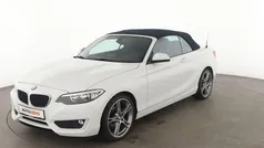 Weiß Gebraucht 2015 BMW 218 Advantage Cabrio | 16.230 € (Fairer Preis)