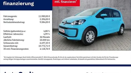 Gebraucht 2022 VW up! Move Kleinwagen | 11.980 € (Fairer Preis)