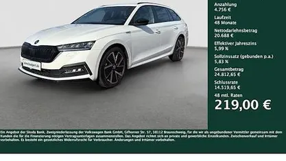 Gebraucht Skoda Octavia SportLine 150 PS (110 kW) 2022 Kombi