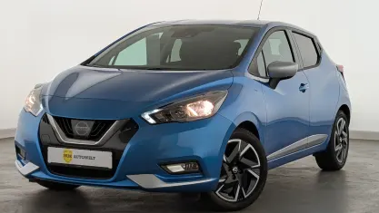 Gebraucht Nissan Micra 92 PS (67 kW) 2022 Power blue Kleinwagen