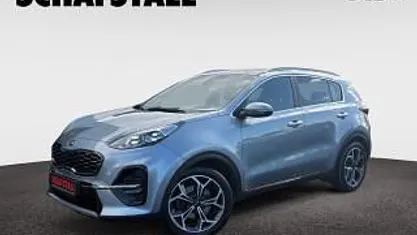 Silber ((css) lunarsilber met.) Gebraucht 2021 Kia Sportage GT-Line SUV | 25.979 € (Fairer Preis)