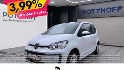 Weiss Gebraucht 2021 VW up! move up! Kleinwagen | 10.777 € (Fairer Preis)