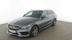 Silber Gebraucht 2016 Mercedes C300 AMG line Kombi | 22.830 € (Fairer Preis)