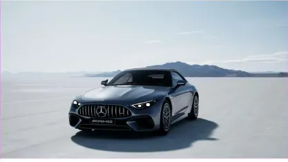 Second-hand Mercedes SL63 AMG AMG 585 CP (430 kW) 2025 Argintiu Cabrio