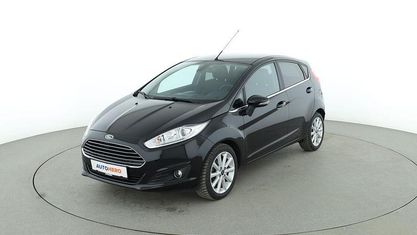 Gebraucht Ford Fiesta Titanium 101 PS (74 kW) 2017 Schwarz Limousine