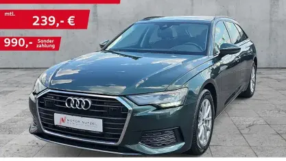 Gebraucht Audi A6 Basis 204 PS (150 kW) 2022 Grün Kombi