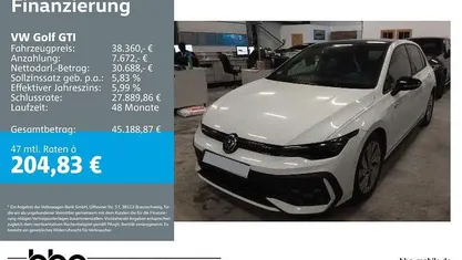 Gebraucht VW Golf VIII GTI 265 PS (194 kW) 2025 Limousine