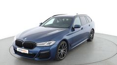 Blau Gebraucht 2022 BMW 520 M Sport Kombi | 37.130 € (Fairer Preis)