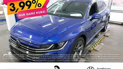 Blau Gebraucht 2021 VW Arteon R-line Limousine | 28.477 € (Fairer Preis)