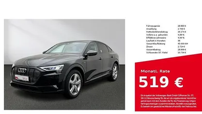 Gebraucht 2022 Audi e-tron Sportback Advanced SUV | 30.880 € (Superpreis)