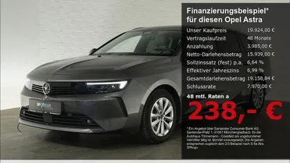 Gebraucht Opel Astra Elegance 131 PS (96 kW) 2023 Grau Kombi