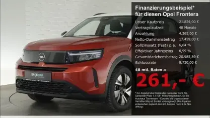 Gebraucht Opel Frontera Edition 110 PS (80 kW) 2025 Orange SUV
