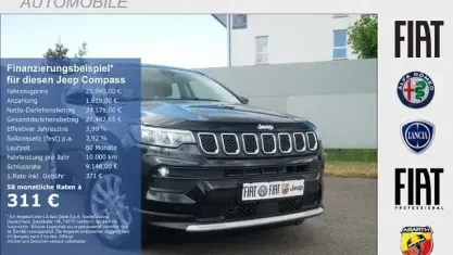 Gebraucht Jeep Compass Altitude 131 PS (96 kW) 2024 Schwarz SUV