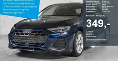 Blau Neu 2025 Audi A3 Sportback S-Line Limousine | 37.990 € (Superpreis)