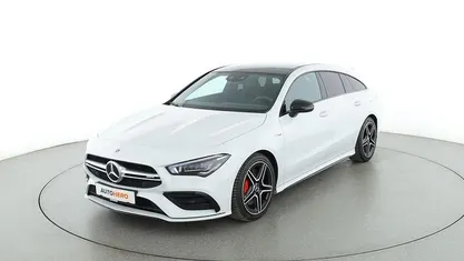 Weiß Gebraucht 2021 Mercedes CLA35 AMG Shooting Brake AMG Kombi | 36.950 € (Guter Preis)