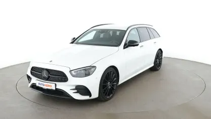Gebraucht Mercedes E220 AMG line 194 PS (142 kW) 2021 Weiß Kombi