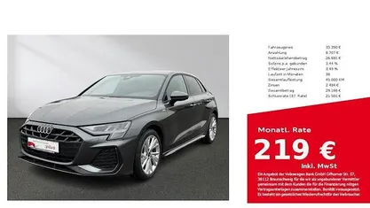 Gebraucht Audi A3 S-Line 150 PS (110 kW) 2025 Daytonagrau perleffekt Limousine