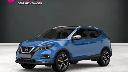Gebraucht Nissan Qashqai Tekna+ 163 PS (119 kW) 2018 Blau SUV