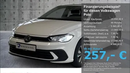 Weiß Gebraucht 2025 VW Polo Goal Limousine | 19.410 € (Fairer Preis)