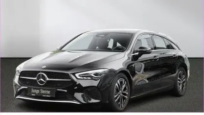Gebraucht Mercedes CLA200 Shooting Brake 163 PS (119 kW) 2025 Unilack nachtschwarz Kombi