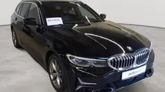Schwarz uni Gebraucht 2021 BMW 320 Luxury Line Kombi | 23.590 € (Fairer Preis)