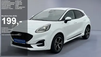Neu Ford Puma ST-Line 125 PS (91 kW) 2025 Frozen white uni SUV