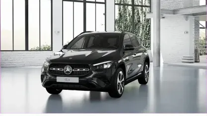 Gebraucht Mercedes GLA200 Progressive 163 PS (119 kW) 2026 Schwarz SUV