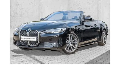 Schwarz uni Gebraucht 2022 BMW 420 Sport Line Cabrio | 35.980 € (Guter Preis)