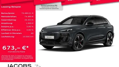 Magnetgrau Gebraucht 2025 Audi Q6 e-tron Ambiente SUV | 74.480 € (Fairer Preis)