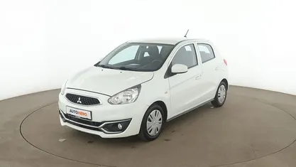 Gebraucht Mitsubishi Space Star Diamant Edition 71 PS (52 kW) 2017 Weiß Kleinwagen