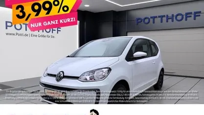 Weiss Gebraucht 2022 VW up! move up! Kleinwagen | 10.443 € (Guter Preis)