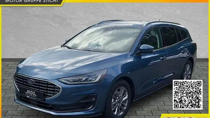 Chromablau metallic Neu 2025 Ford Focus Titanium Limousine | 27.090 € (Superpreis)