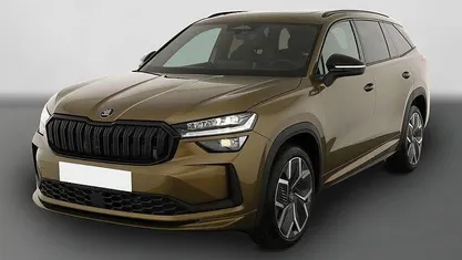 Bronx golden metallic Neu 2025 Skoda Kodiaq SportLine SUV | 50.295 € (Fairer Preis)