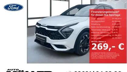 Gebraucht Kia Sportage GT-Line 180 PS (132 kW) 2022 Weiss SUV