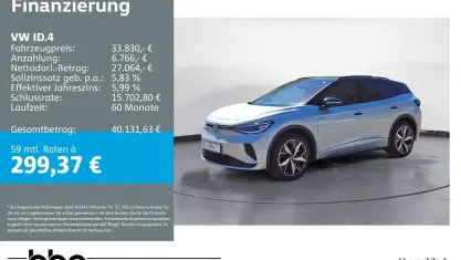 Second-hand VW ID.4 GTX 219 kW (299 CP) 2023 Argintiu SUV
