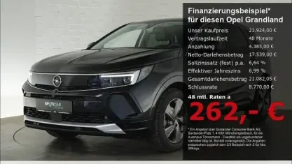 Gebraucht Opel Grandland X Elegance 131 PS (96 kW) 2023 Karbon schwarz SUV