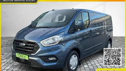 Chroma blau metallic Gebraucht 2022 Ford Transit Custom Trend Limousine | 24.990 € (Fairer Preis)