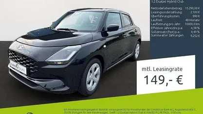Super black pearl me Gebraucht 2024 Suzuki Swift Comfort Kleinwagen | 15.290 € (Fairer Preis)