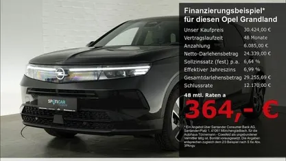Schwarz Gebraucht 2024 Opel Grandland X SUV | 30.424 € (Fairer Preis)