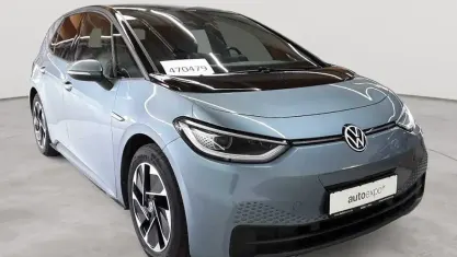 Gebraucht VW ID.3 Pro 150 kW (204 PS) 2021 Stonewashed blue metallic / dach schwarz Kleinwagen